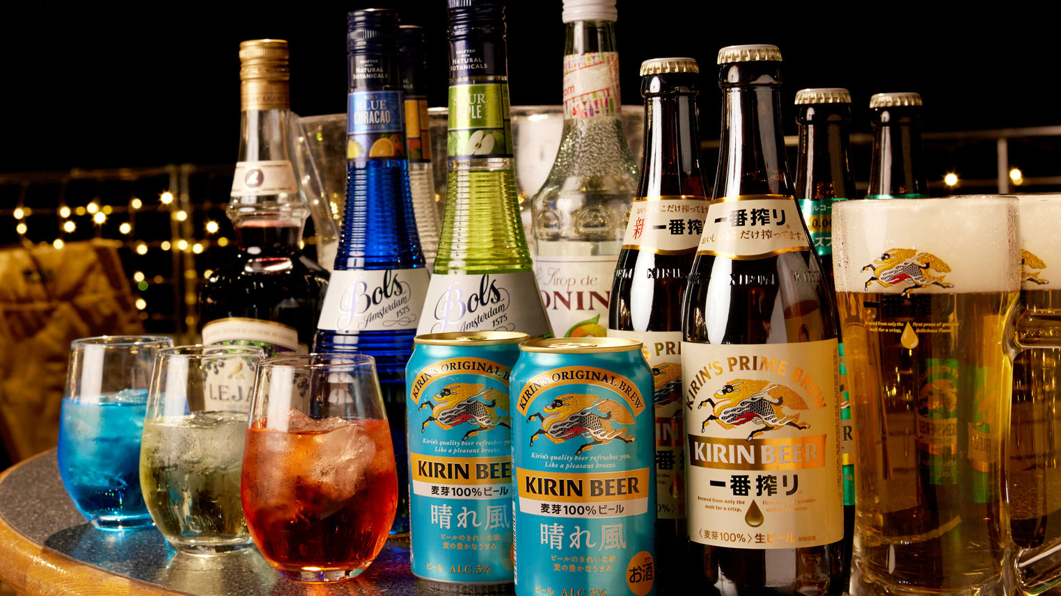 【時間制限なし】食べ放題＆飲み放題付！地上40Mのスカイビアガーデンプラン（2食付）