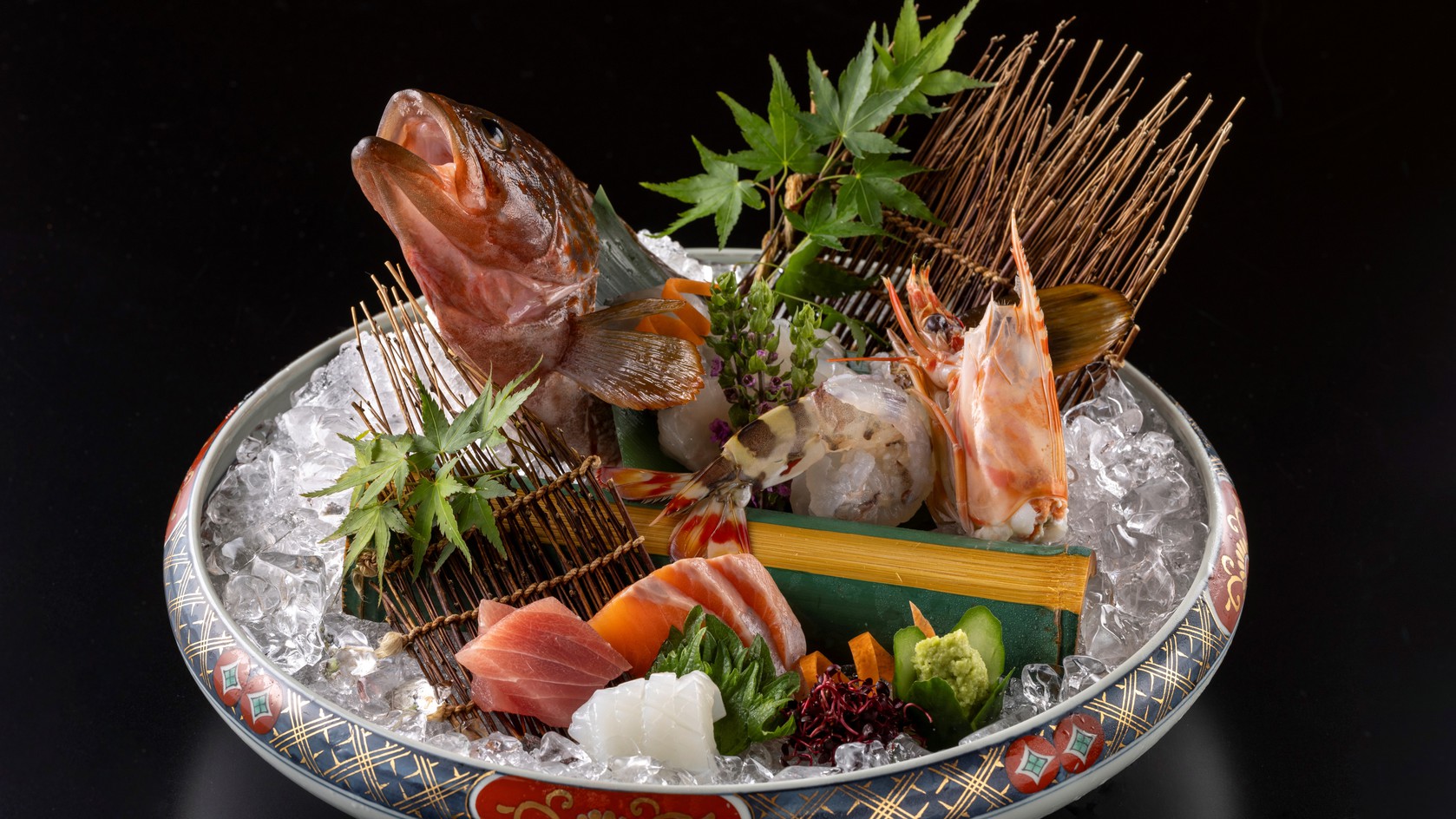 【山海の息吹懐石／松】魚姿造りと旬彩天ぷら、匠の技光る極上の宵【夕食付／クラブラウンジアクセス付】