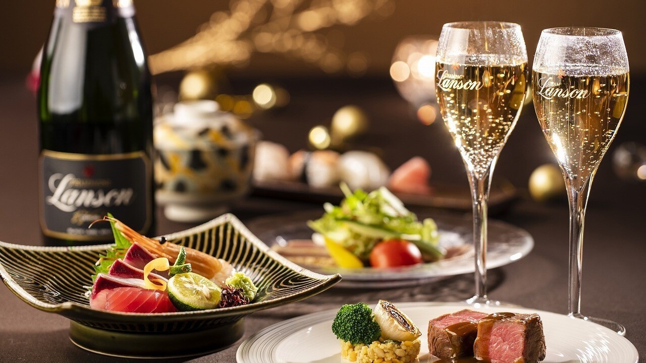 お酒を片手に懐石料理をどうぞ※メニューは季節によって異なります。