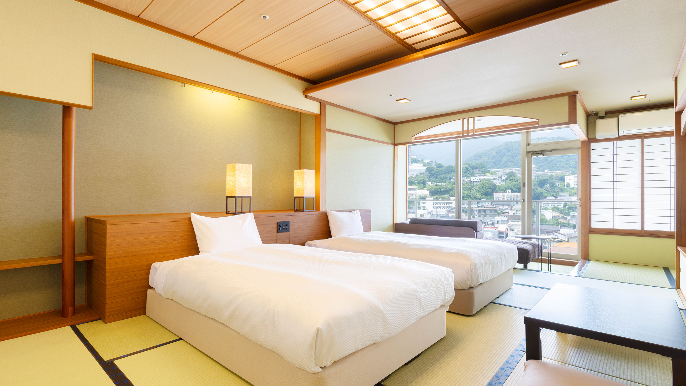 【禁煙】スタンダード和ベッドツイン12畳内風呂あり※イメージ