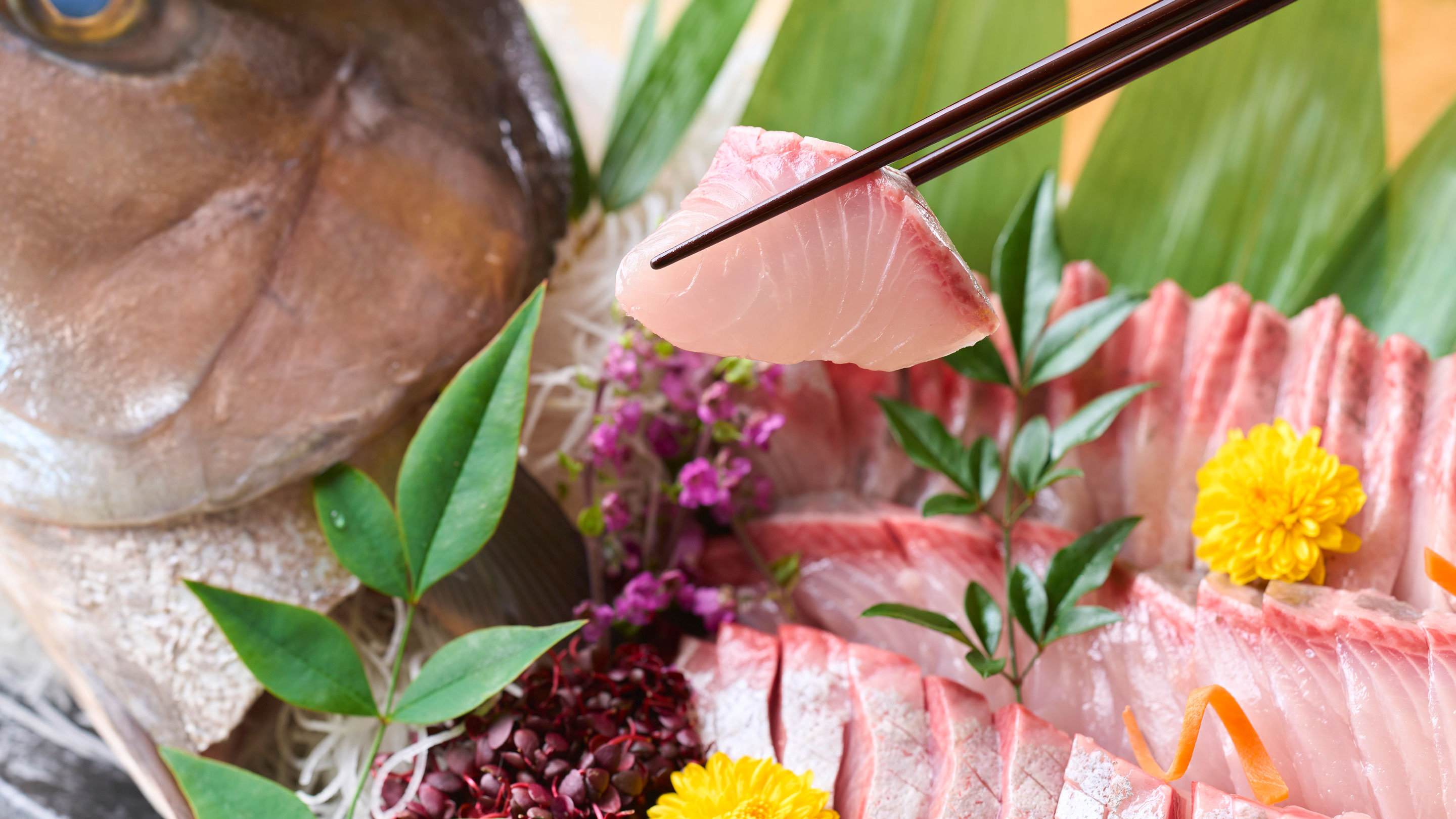 金目鯛づくしバイキング カンパチのお造り※イメージ