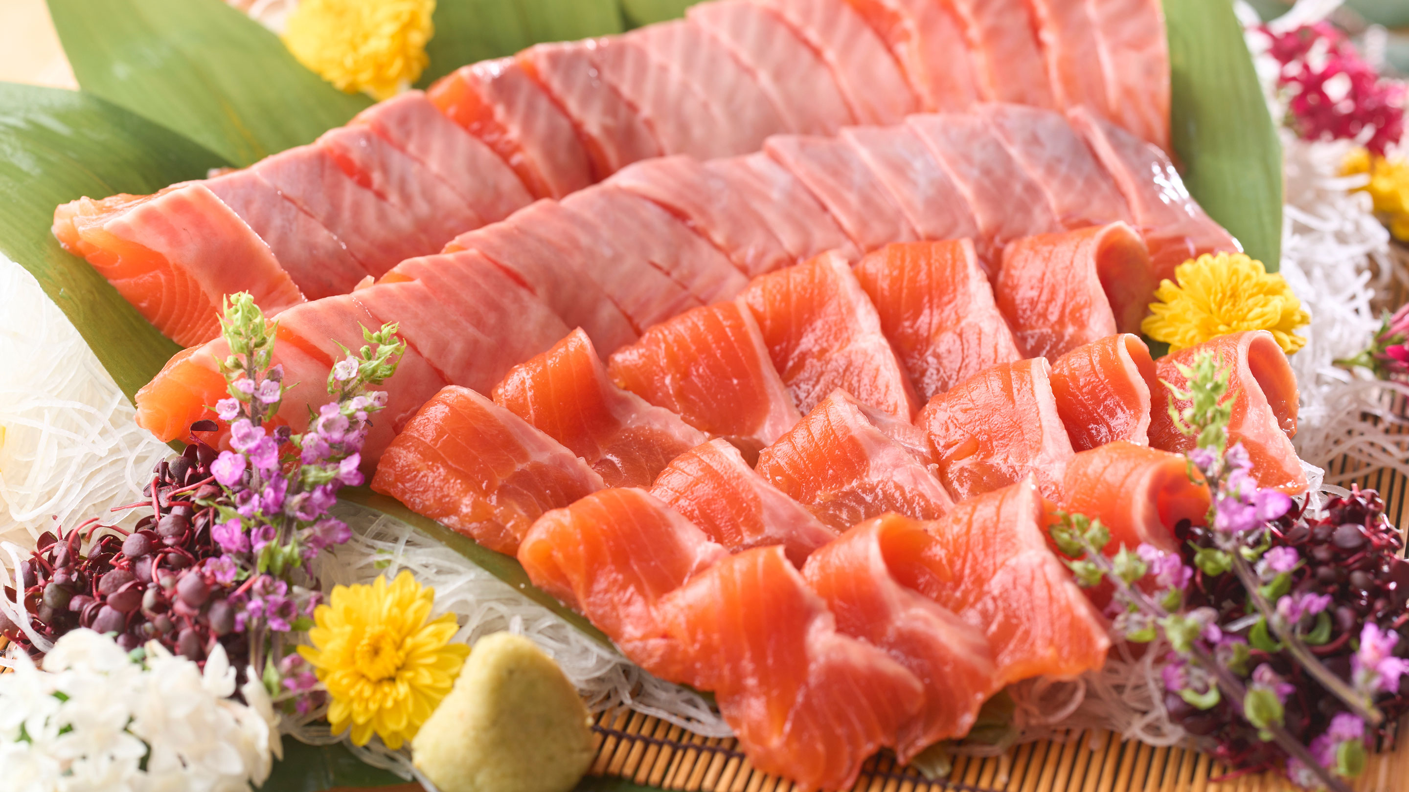 金目鯛づくしバイキング 富士山サーモンのお造り※イメージ