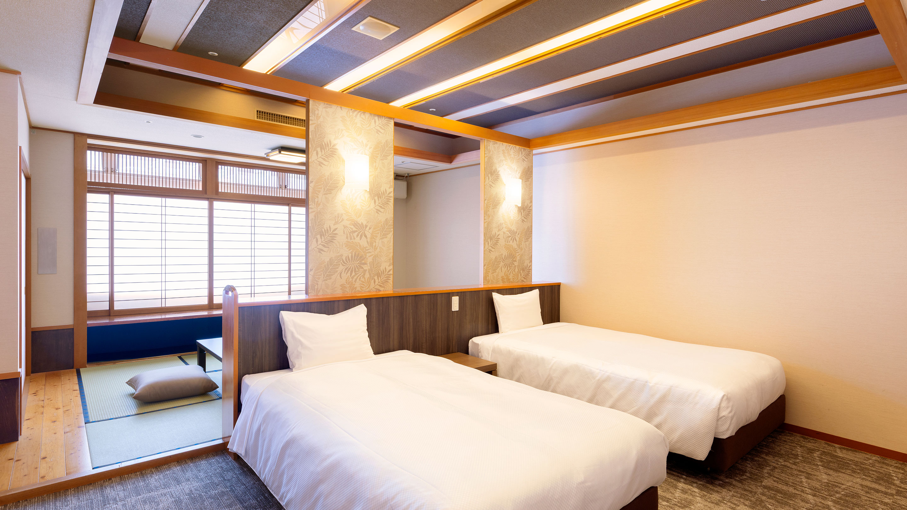 【禁煙】エコノミー和洋室ツイン6畳内風呂なし※イメージ