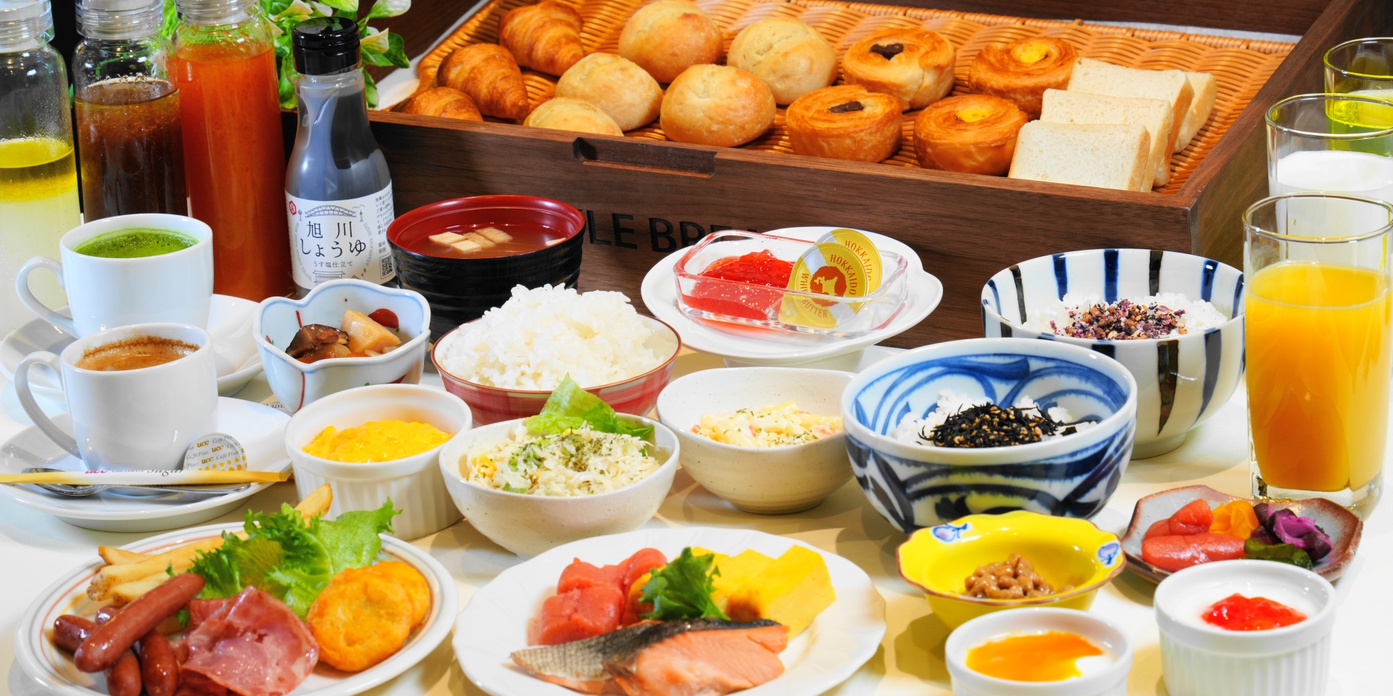 【朝食】朝食バイキング料理・一例