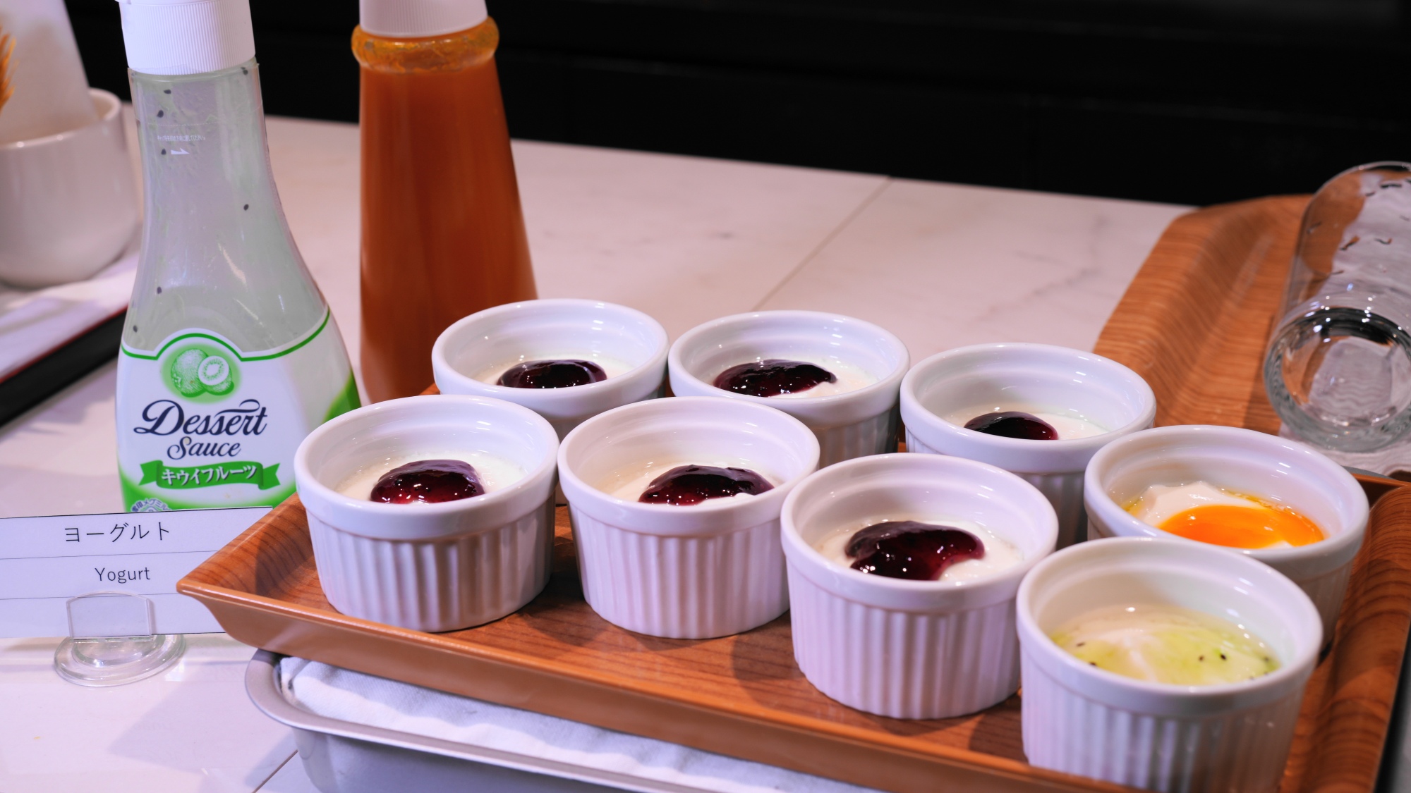 【朝食】各種ヨーグルト