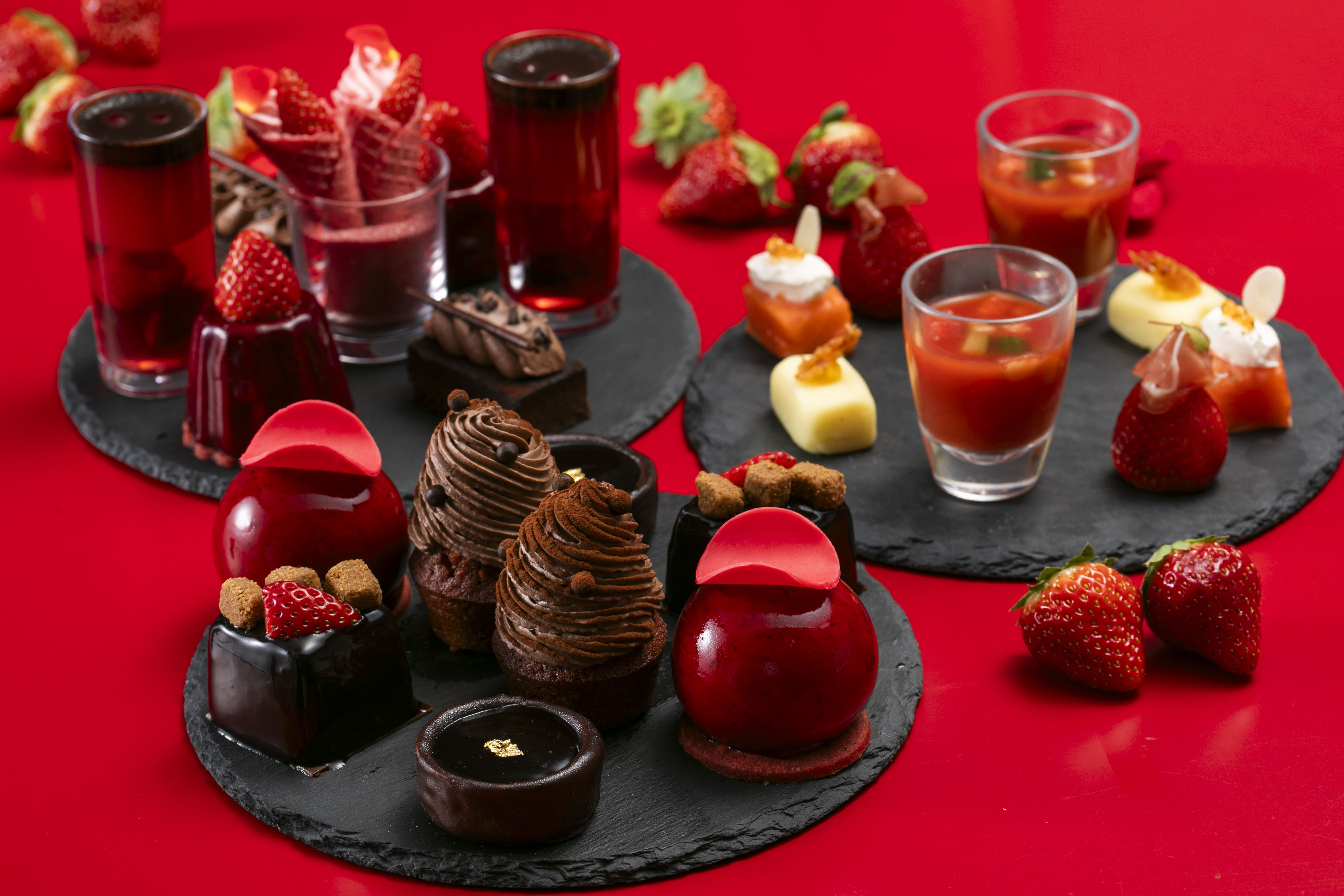 天空のアフタヌーンティー朱苺