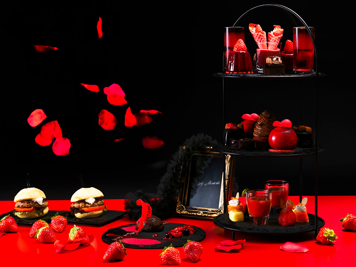 天空のアフタヌーンティー朱苺