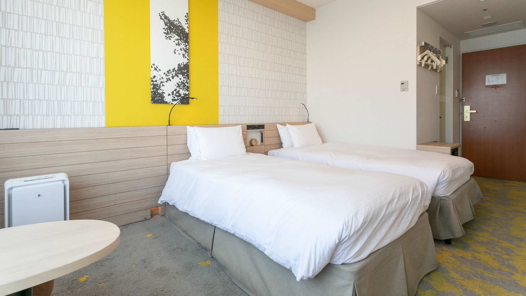 【スタンダードツインルーム(21㎡)】フロア:5-12階(全室禁煙)