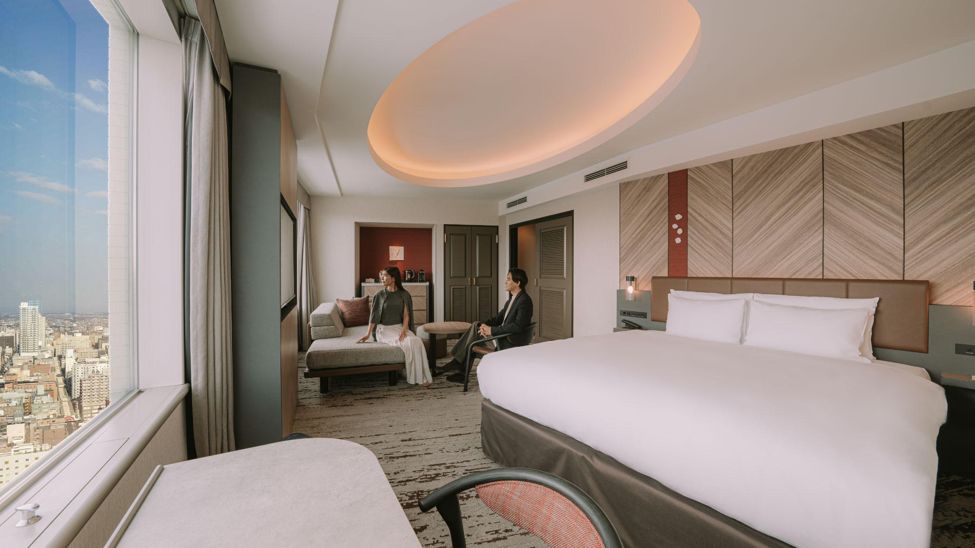 【クラブダブルルーム（42㎡）】フロア:22-27階(全室禁煙)