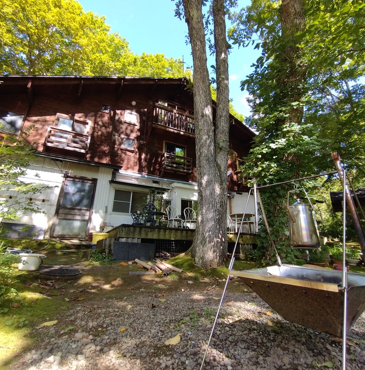 夕食後、のんびり焚き火プラン。手持ち花火もOK！　【福島県また来て割　使えます！】