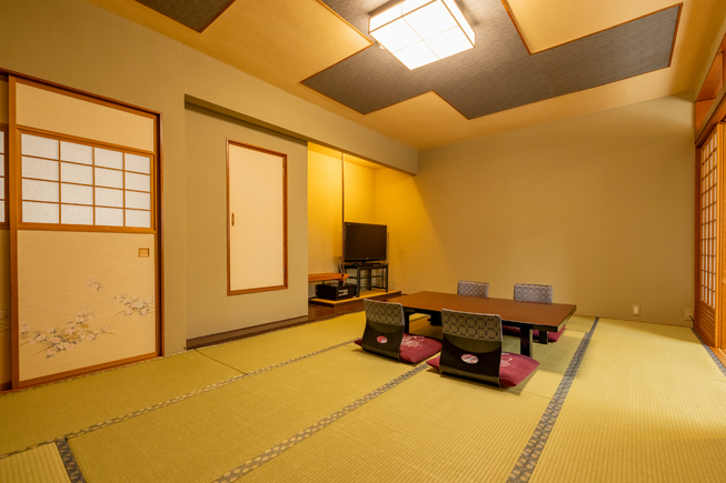 渓流を望む【和室１2畳】鉄筋建築※トイレなし・洗面付き