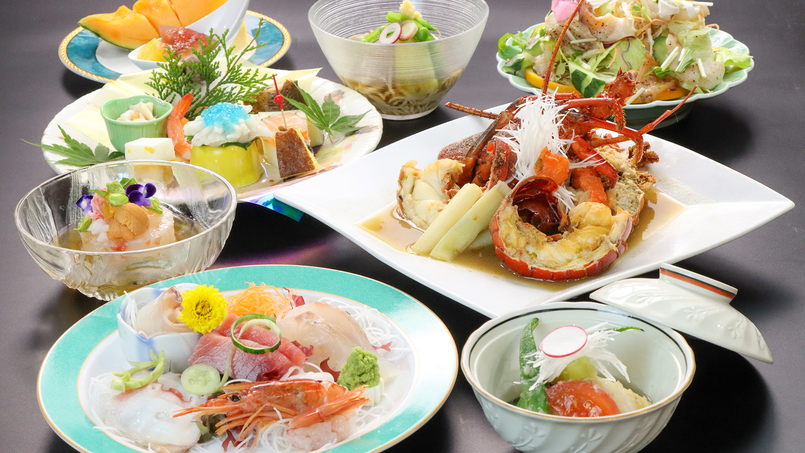 【2食付GU】新鮮な伊勢海老を愉しむプラン！茨城の豊かな素材を活かした料理を五感でいただく♪