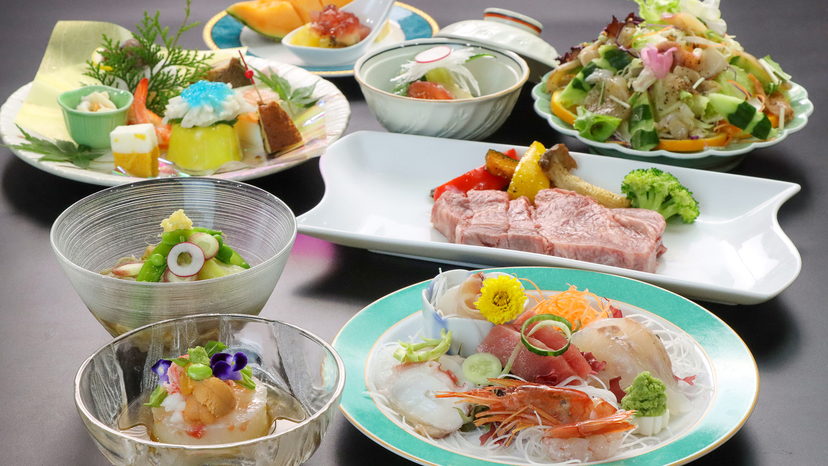 【2食付GU】上質な霜降り肉、常陸牛を愉しむプラン！茨城の豊かな素材を活かした料理を五感でいただく♪