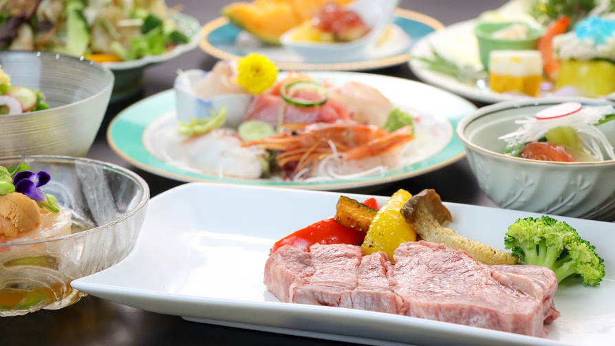 【2食付GU】上質な霜降り肉、常陸牛を愉しむプラン！茨城の豊かな素材を活かした料理を五感でいただく♪