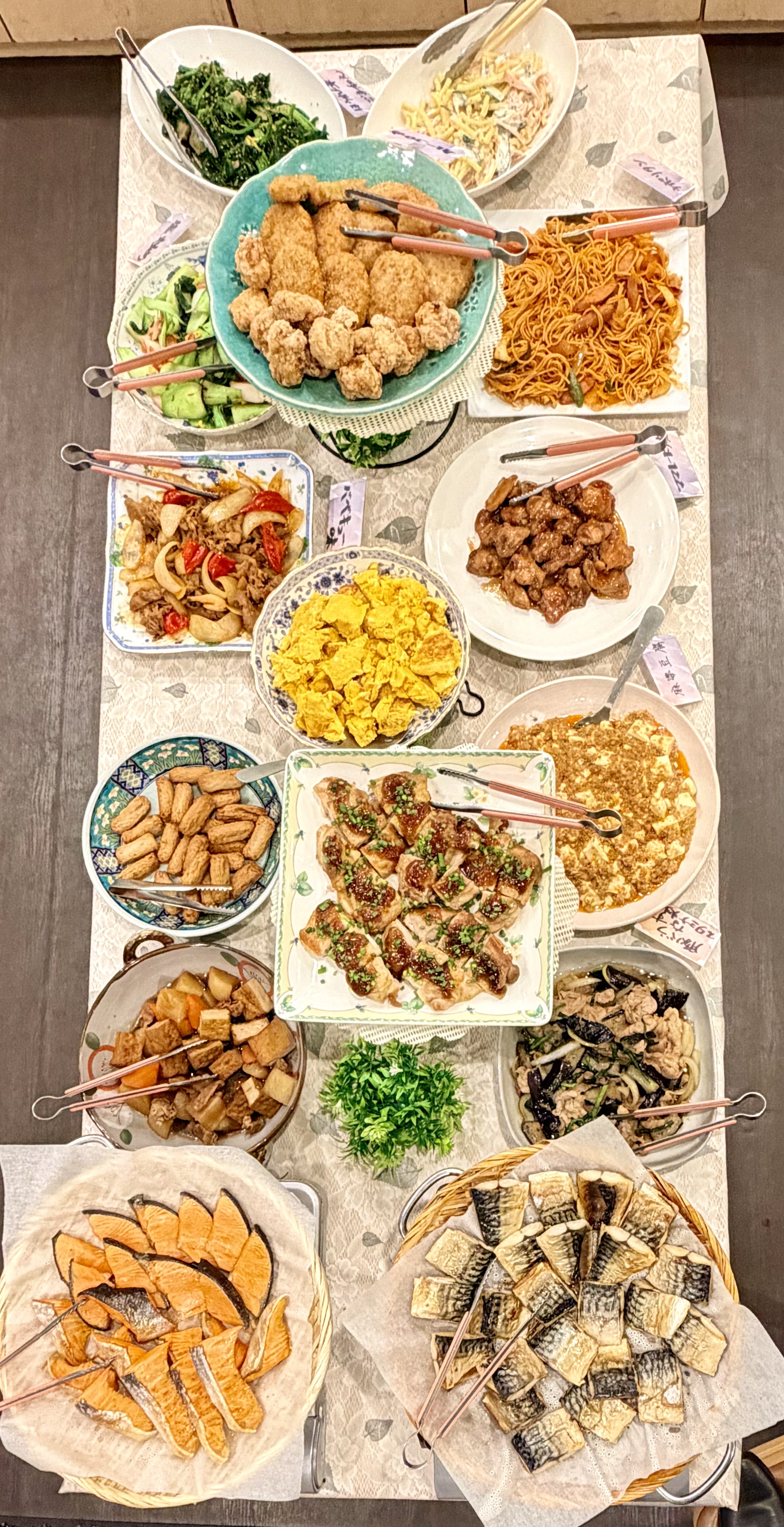 朝食バイキング