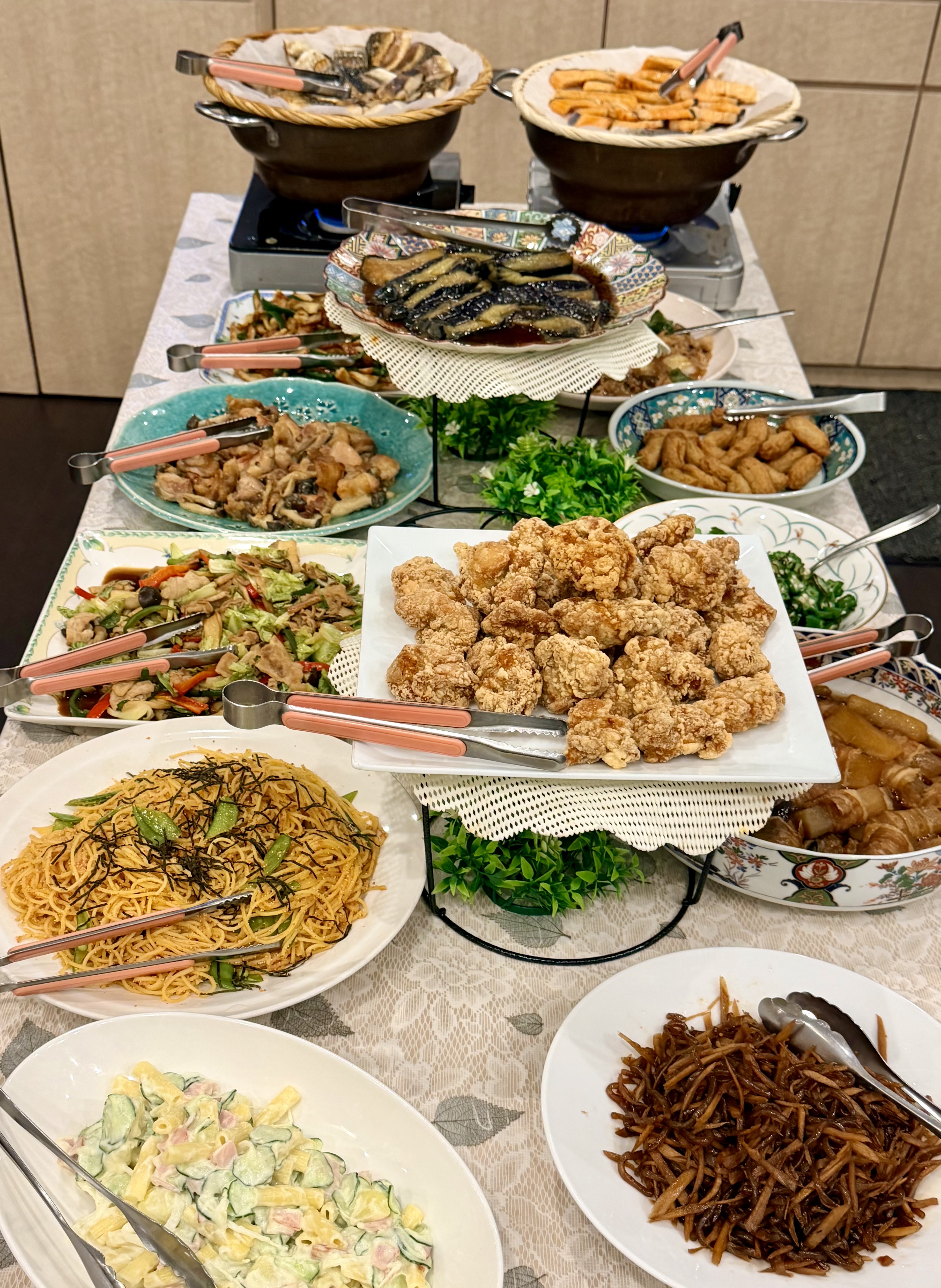 朝食バイキング