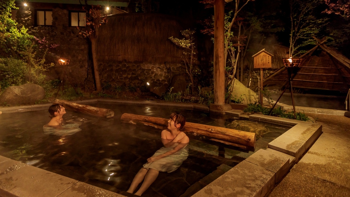 【キュンパス応援・つなぎの湯 入浴粉付】＜黒ひげ特選＞老舗焼肉店の味×開湯900年の湯、盛岡味わい旅