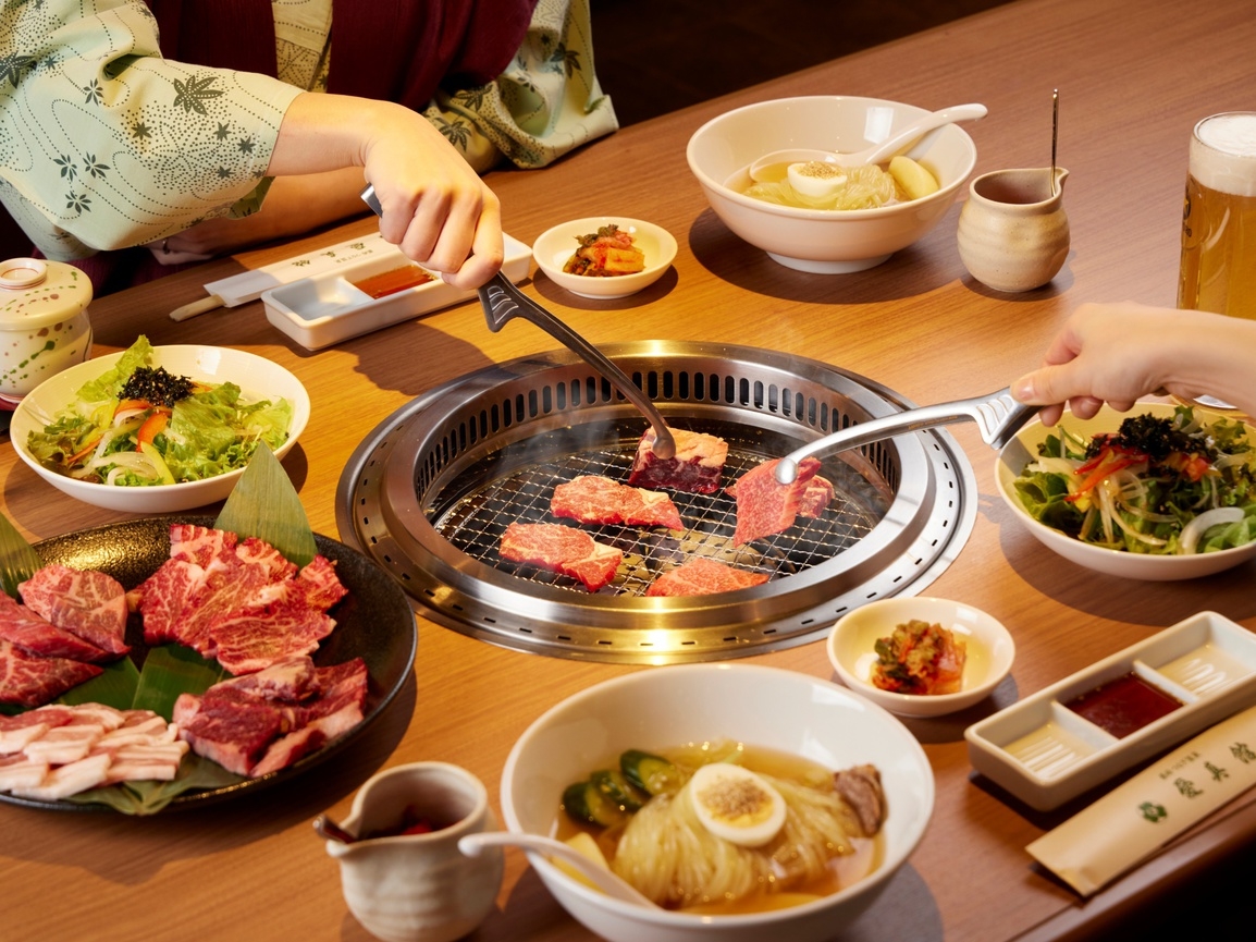 【楽天トラベルサマーSALE】＜盛岡冷麺・焼肉「黒ひげ」＞老舗人気店の味をフルコースで堪能！