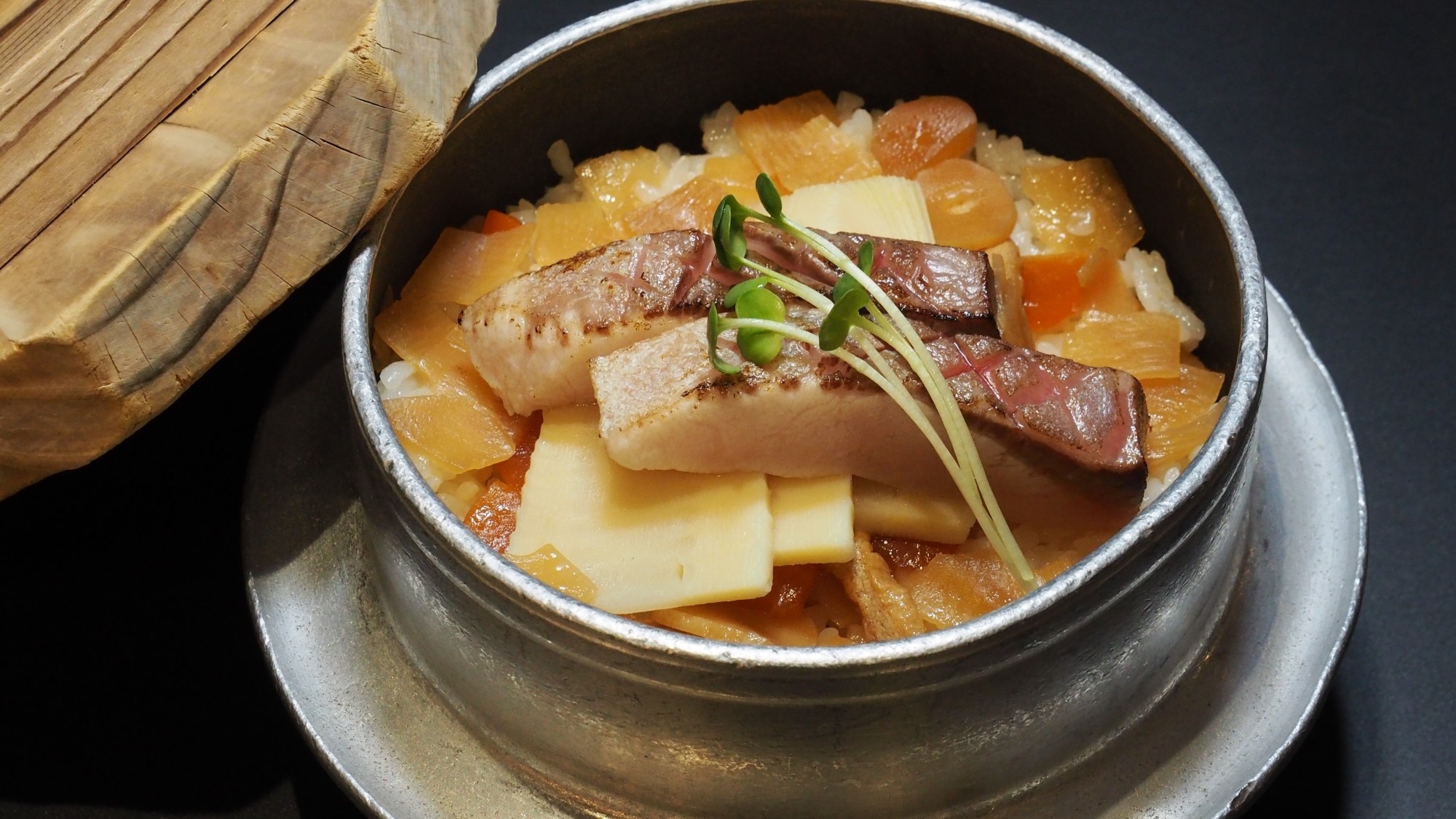 【夕食】＜2026年春バイキング＞桜鯛と筍の炊き込みご飯 ※イメージ