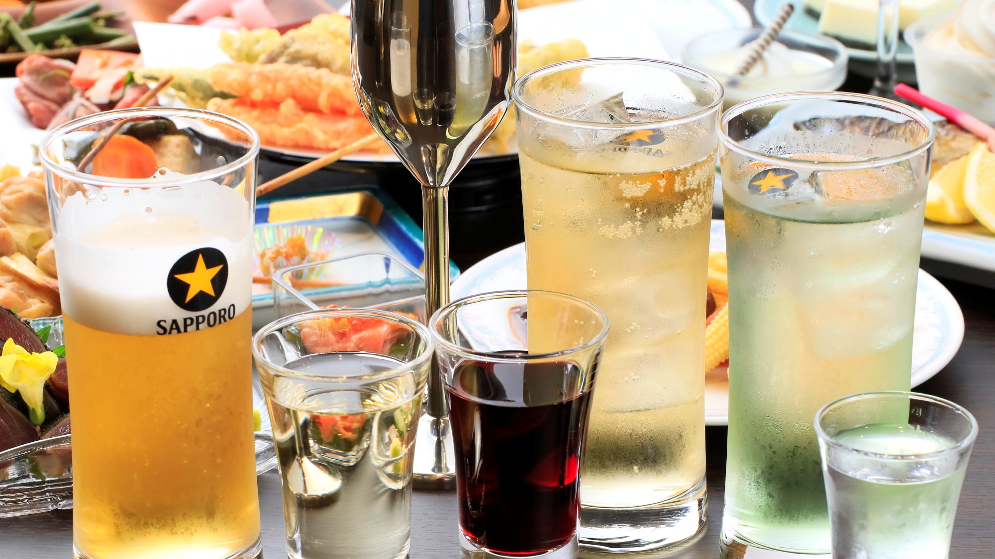 夕食バイキングお料理イメージ※季節によりお料理の内容が異なります。