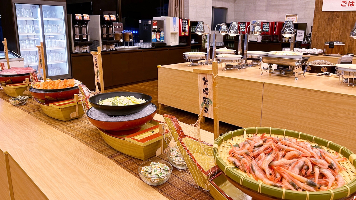 【スタンダード】夕食時アルコール飲み放題付！千坪の日本庭園を誇る温泉バイキング満喫プラン