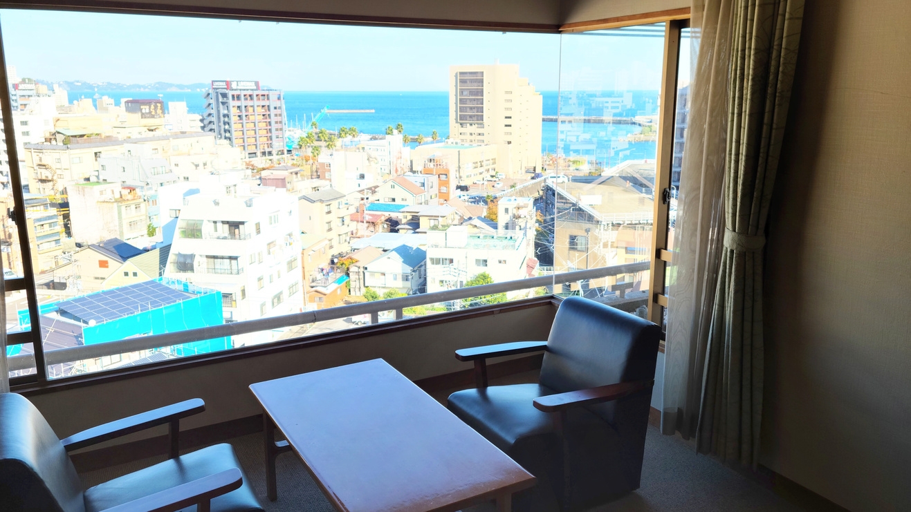 ☆室数限定！！最上階から眺めるオーシャンビュー【バイキングプラン（90分飲み放題付）】