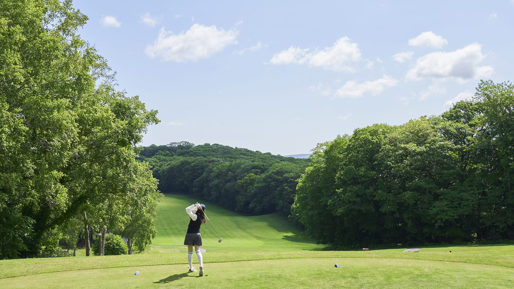 【北海道カントリークラブ】個性の異なる2つのゴルフコースをお楽しみいただけます。