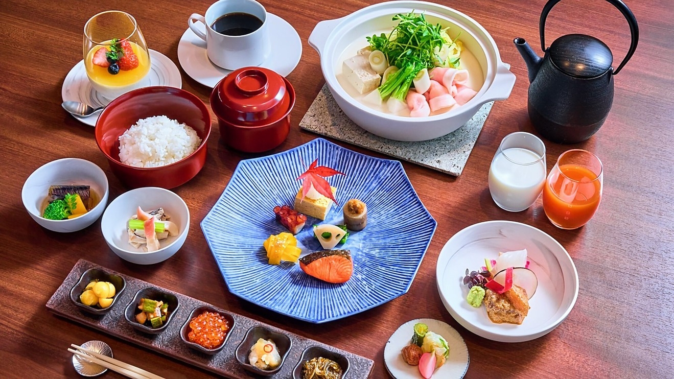 【朝食は和定食】季節の鍋や海鮮茶漬けを愉しむ朝食／特別膳「天の謌会席」