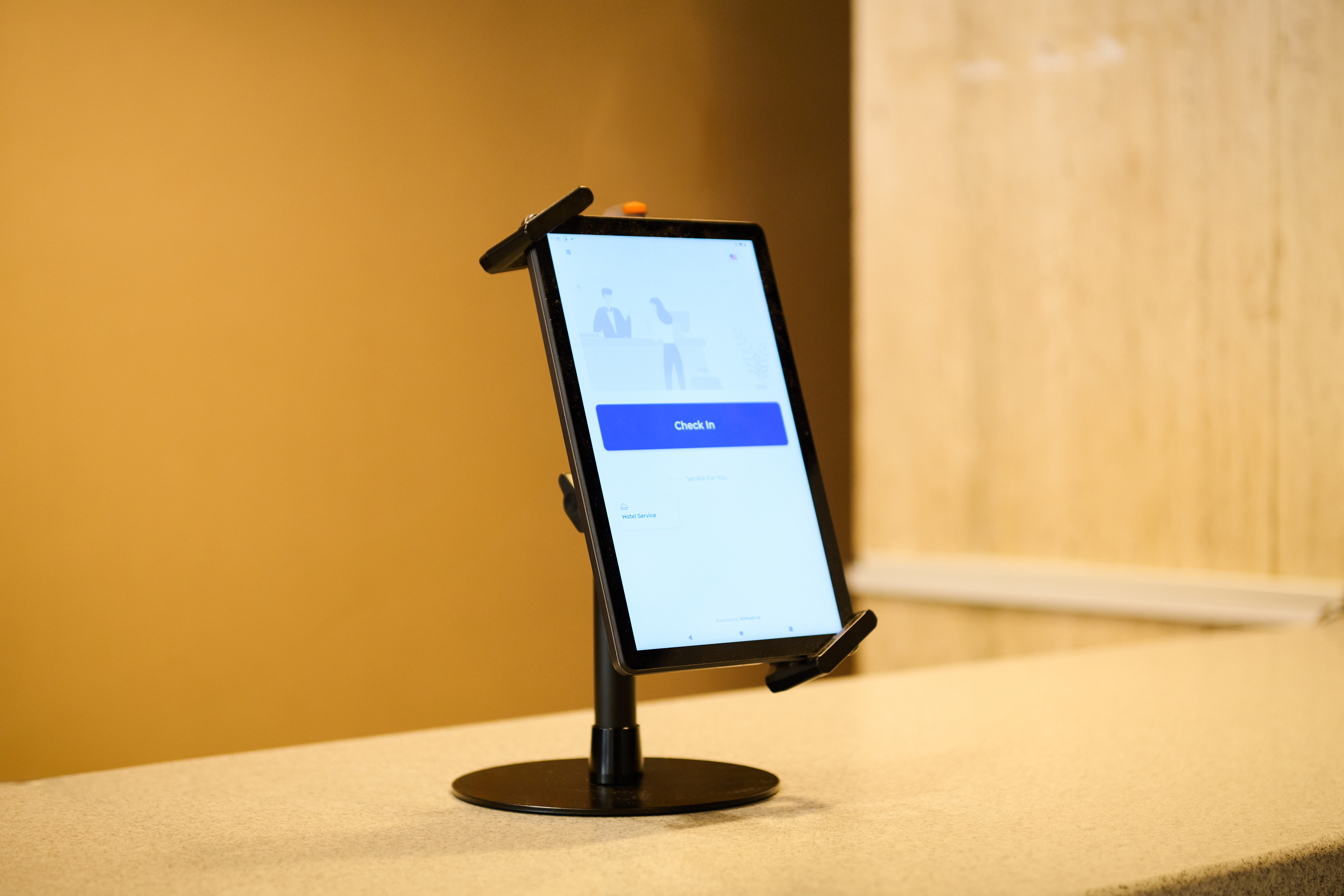 チェックインキオスク