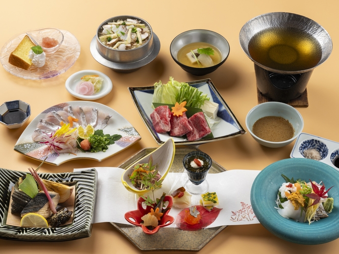 【人気No1会席】淡路島会席で旬の味覚を堪能〜ご夕食はお部屋・朝食は「淡路島を食べる」あさごはん