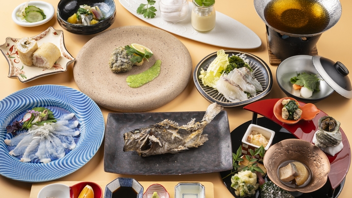 【1日6組限定】淡路島会席を堪能/夕食は個室・朝食はバイキング＜夕食時に専用キッズルームご利用可＞