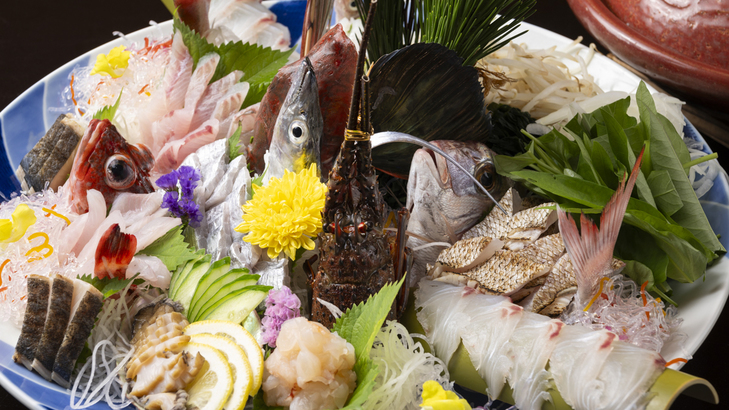 【淡路島の魚は旨い】究極！本物の魚が食べたい「淡路島 極〜魚じまん会席を愉しむ」：お部屋食（2食付）