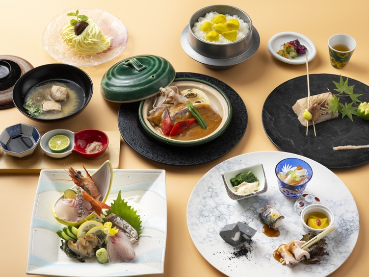 【人気No1会席】淡路島会席で旬の味覚を堪能〜ご夕食はお部屋・朝食は「淡路島を食べる」あさごはん