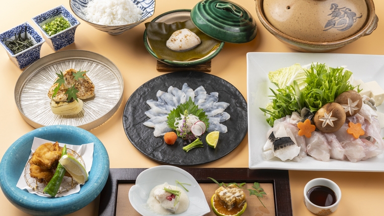 【2026年11月スタート】淡路島3年とらふぐ会席〜名産を味わう贅沢冬旅（部屋食・朝食ビュッフェ）