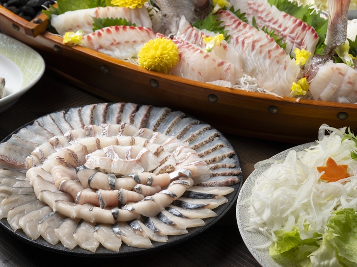 【淡路島の魚を食べ尽くす】おさかなビュッフェ＆フリードリンク〜ご夕食はビュッフェ（朝食付き）