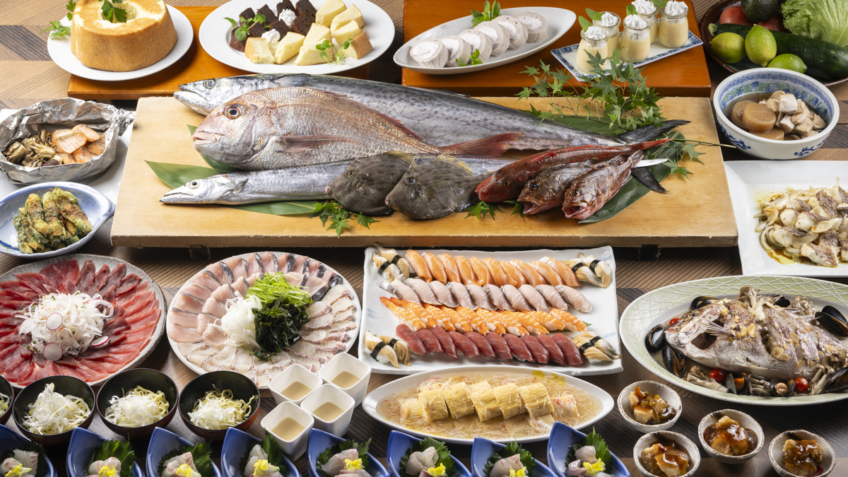 さかなビュッフェ＆ドリンクインクルーシブ　2026年1月8日～3月1日