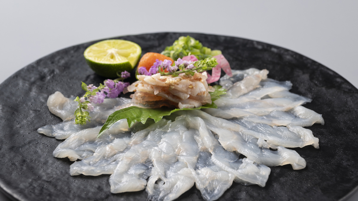 淡路島3年とらふぐ　てっさ　～3月31日