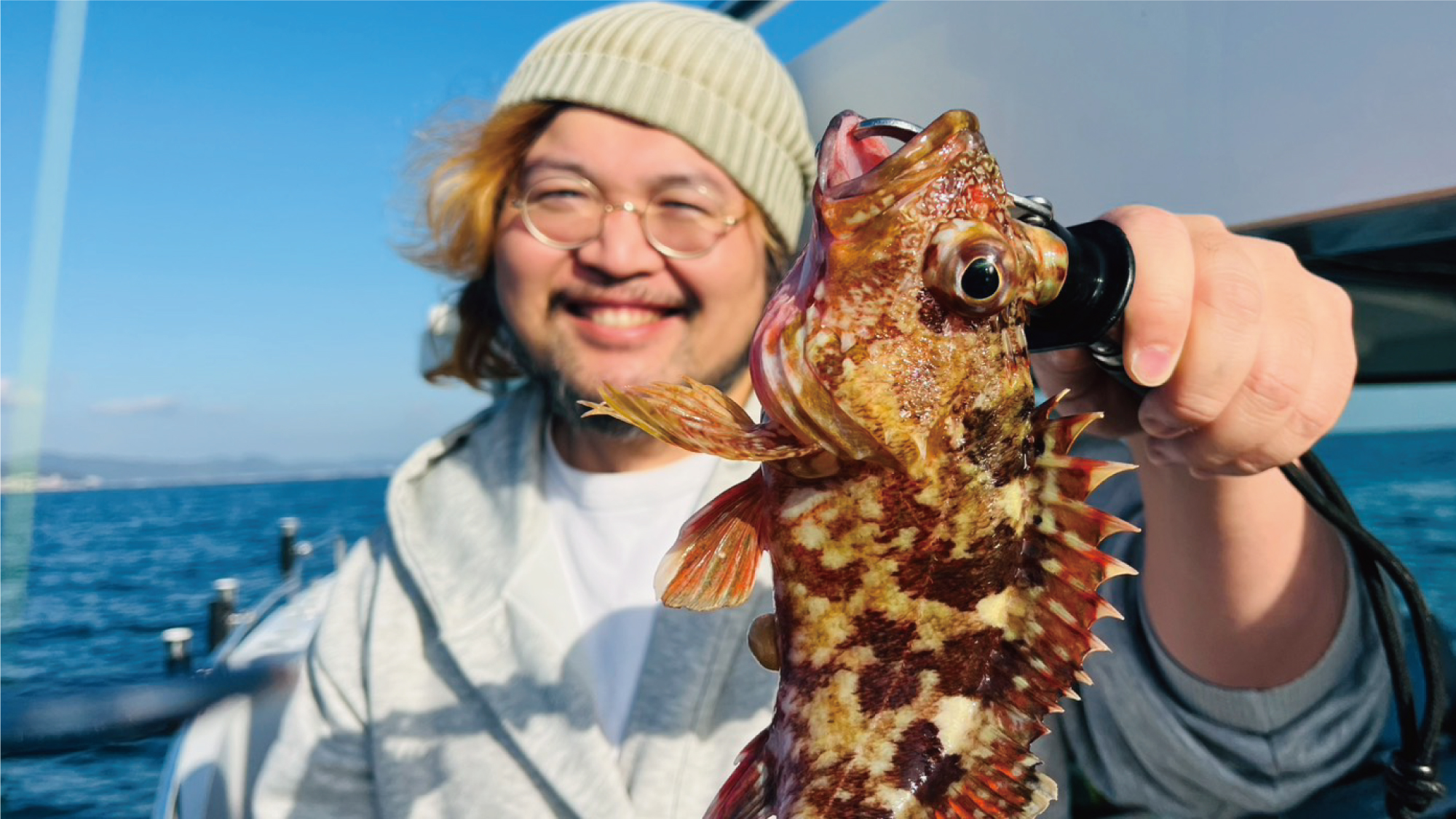 チャーターボートフィッシング　ガシラ