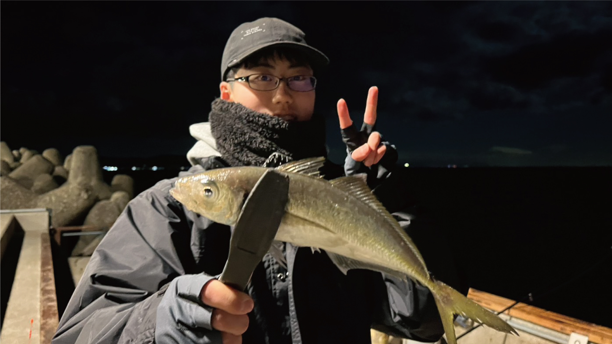 プライベート釣り場　アジング12月