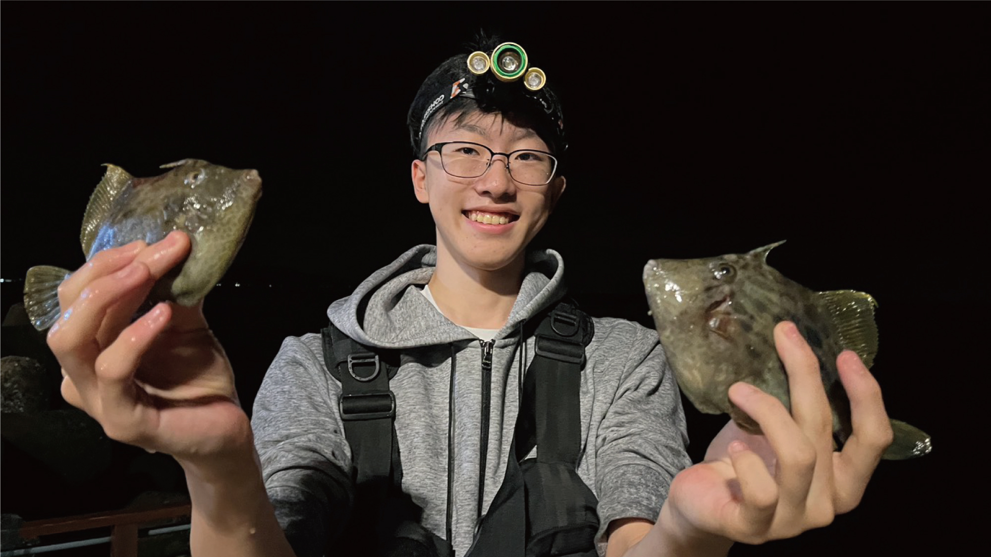 プライベート釣り場　カワハギ12月