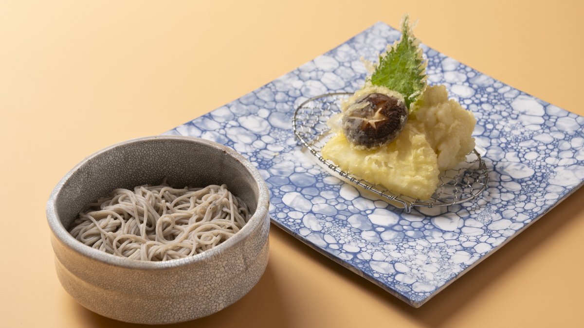 ルームサービス　鱧天蕎麦　6月～9月