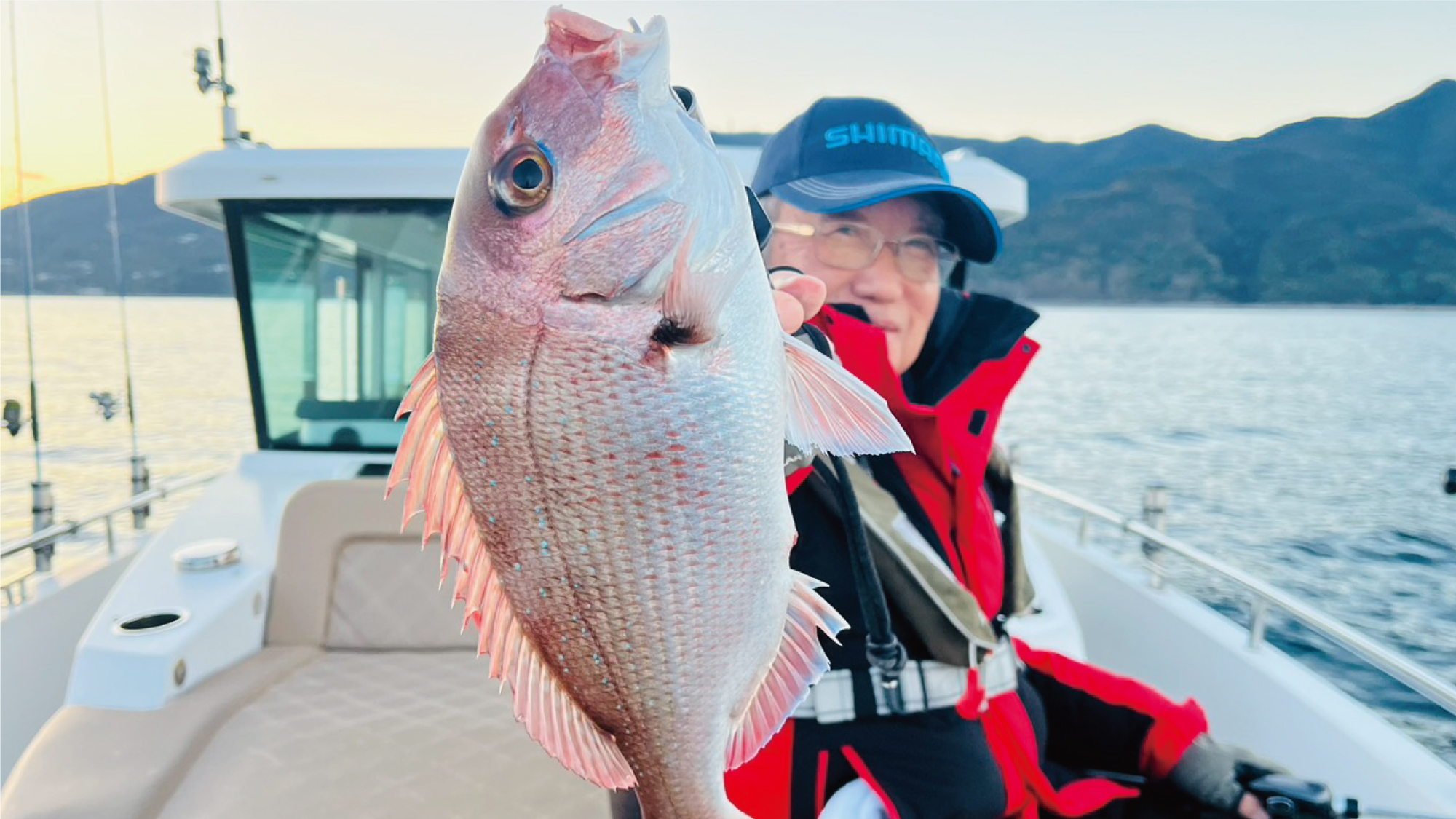 チャーターボートフィッシング　真鯛