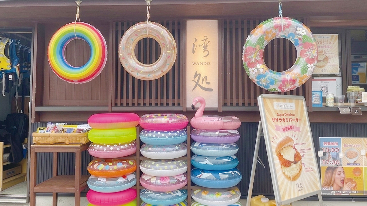 屋外プール6月3日OPEN！浮き輪レンタルもあります！