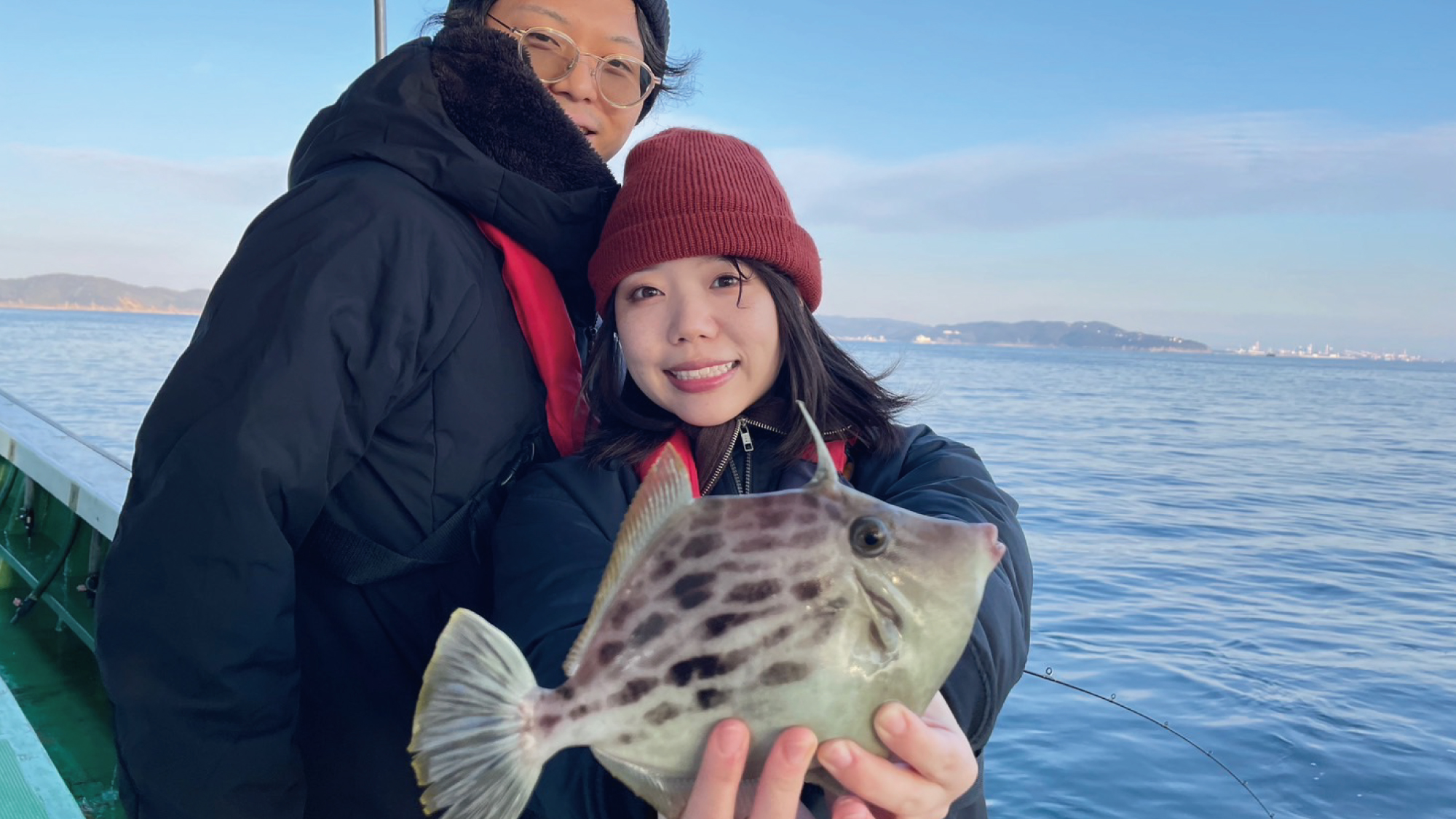 大人気！船釣り体験カワハギ便！！