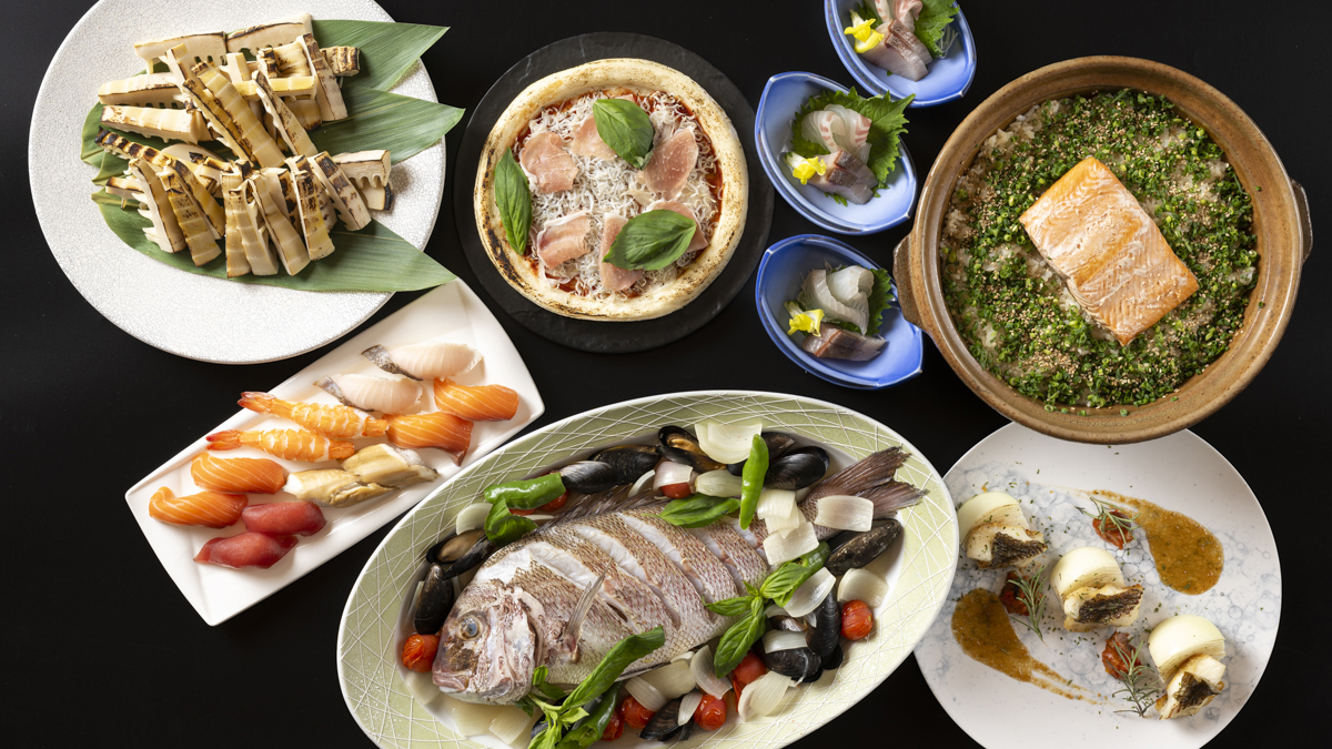 さかなビュッフェ＆ドリンクインクルーシブ　3月5日～5月10日