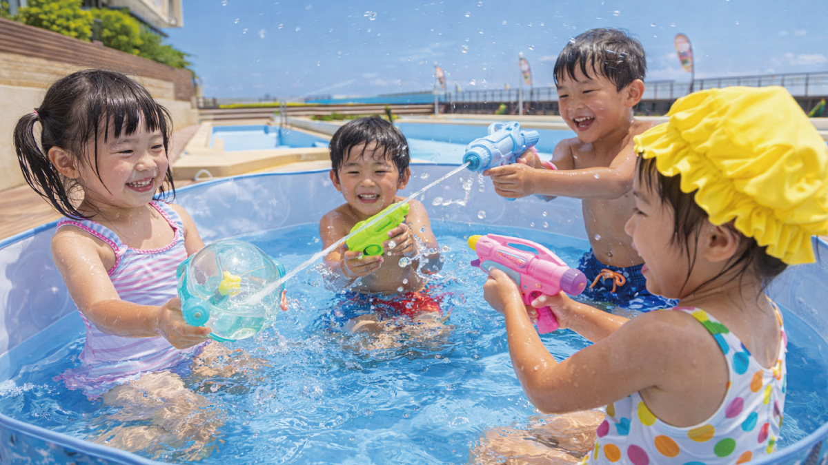 屋外プールは6月3日OPEN！