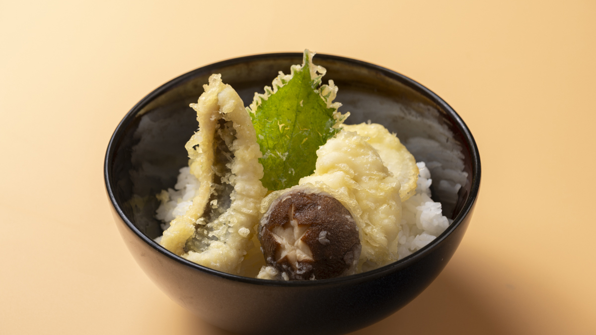 ルームサービス　鱧天丼　6月～9月