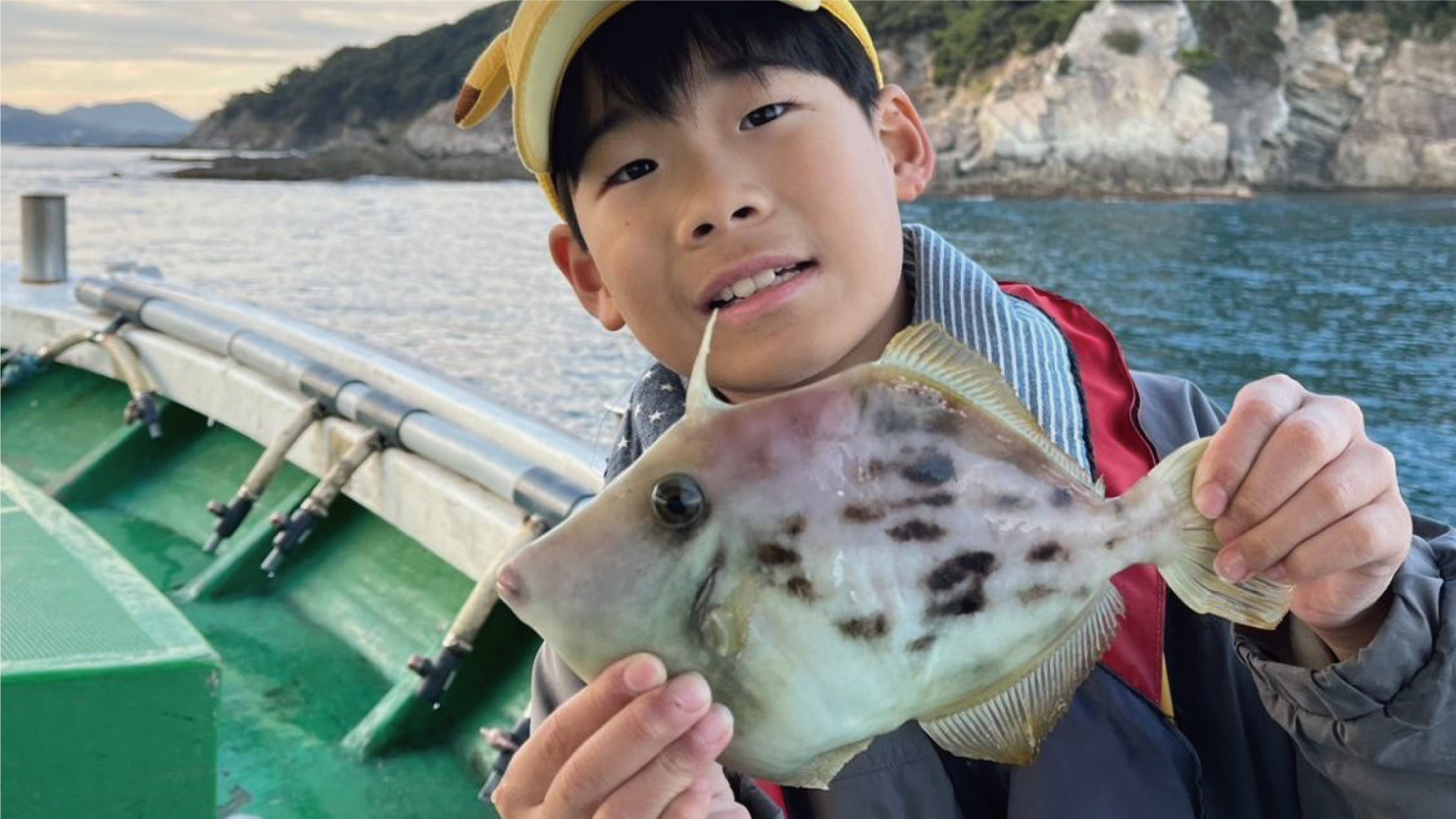 船釣り体験カワハギ便12月