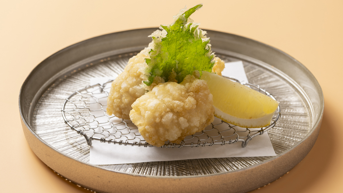 ルームサービス　鱧唐揚げ　6月～9月