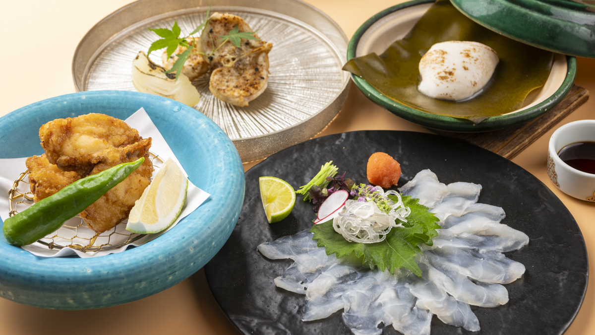 淡路島3年とらふぐ会席　11月～3月31日